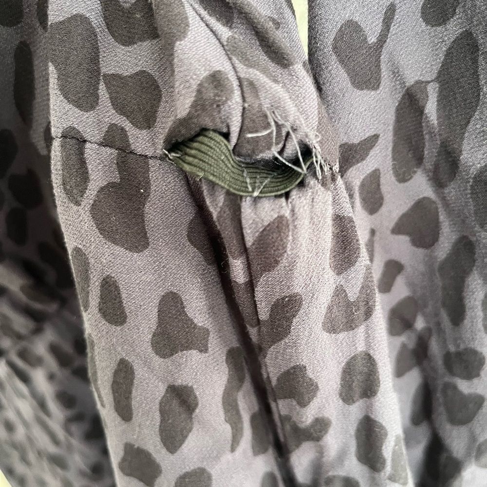 Rails Leopard Print Black/Gray Jumpsuit, Flawed, … - image 6